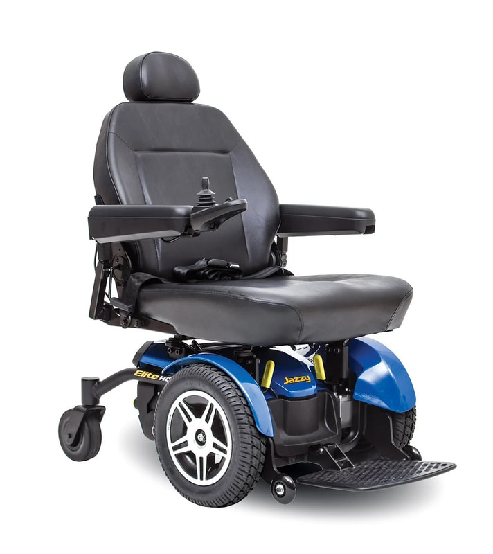Pride Jazzy Elite HD Powerchair for sale at Walk on Wheels