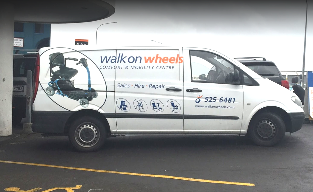 Walk on Wheels Delivery Van